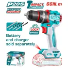 Máy khoan động lực dùng pin 20V Total TIDLI206681 (Chưa Pin, Sạc)