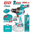 Máy khoan động lực dùng pin 42V Total TIDLI429982 (2 Pin 2.0Ah, 1 Sạc)