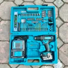 Bộ máy khoan DHP482SFX6 101 phụ kiện dùng pin 18V Makita