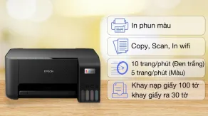 Máy In phun màu đa năng Epson EcoTank L3250 Wifi (C11CJ67503)