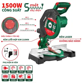Máy Cắt Nhôm Dekton Đường Kính Lưỡi 210mm DK-CN210PLUS