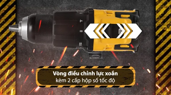 may khoan pin dewalt dcd709n-kr 18v (khong kem pin, sac) - slide 7