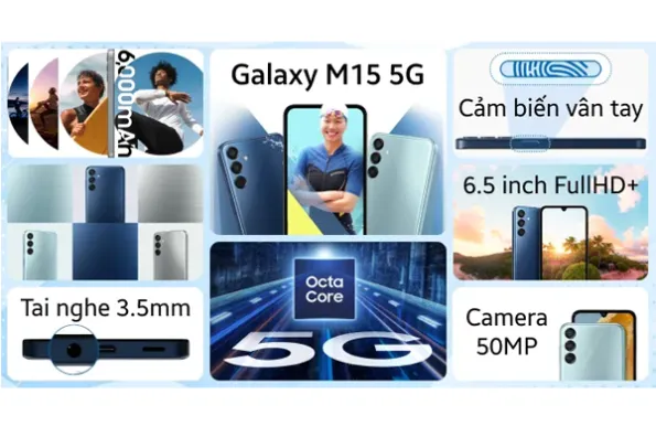 samsung galaxy m15 5g - slide 1