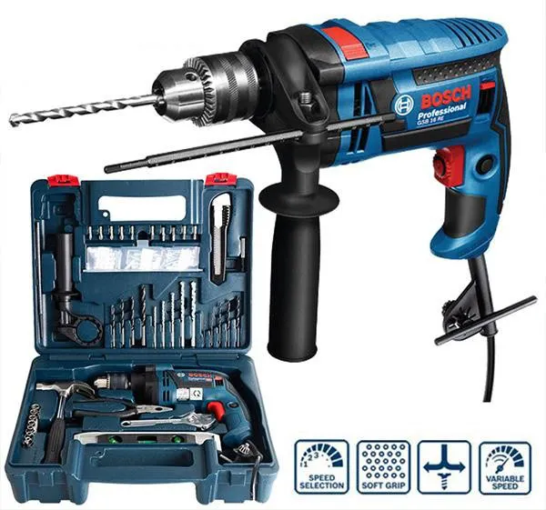 Máy khoan búa động lực Bosch GSB 16RE SET