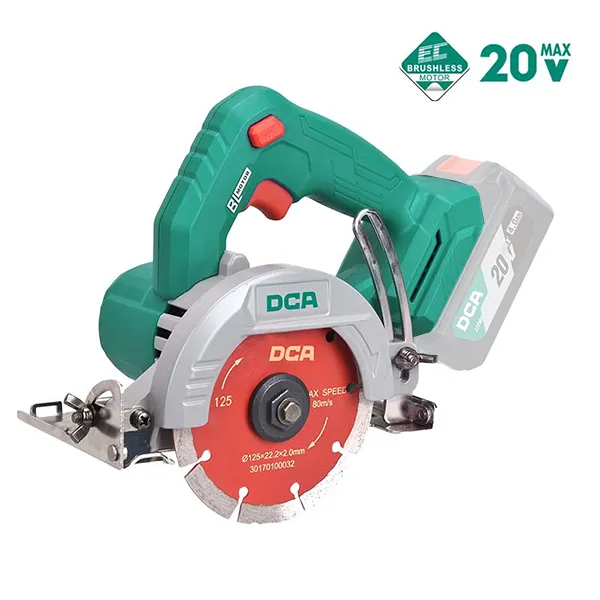 Máy cắt gạch dùng pin 20V DCA ADZE125Z (Chưa Pin & Sạc)