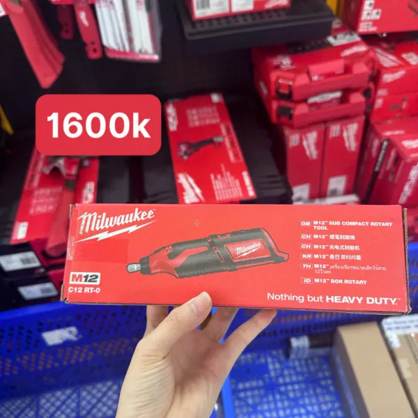 Máy mài khuôn Milwaukee M12 C12 RT-0 (2460)