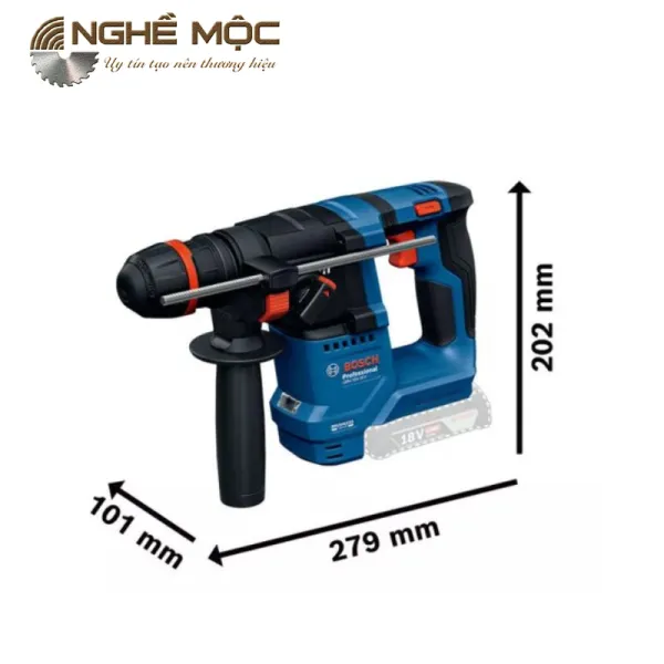 Máy khoan búa dùng pin Bosch GBH 18V-18 X