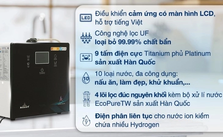 Máy lọc nước điện giải - 6