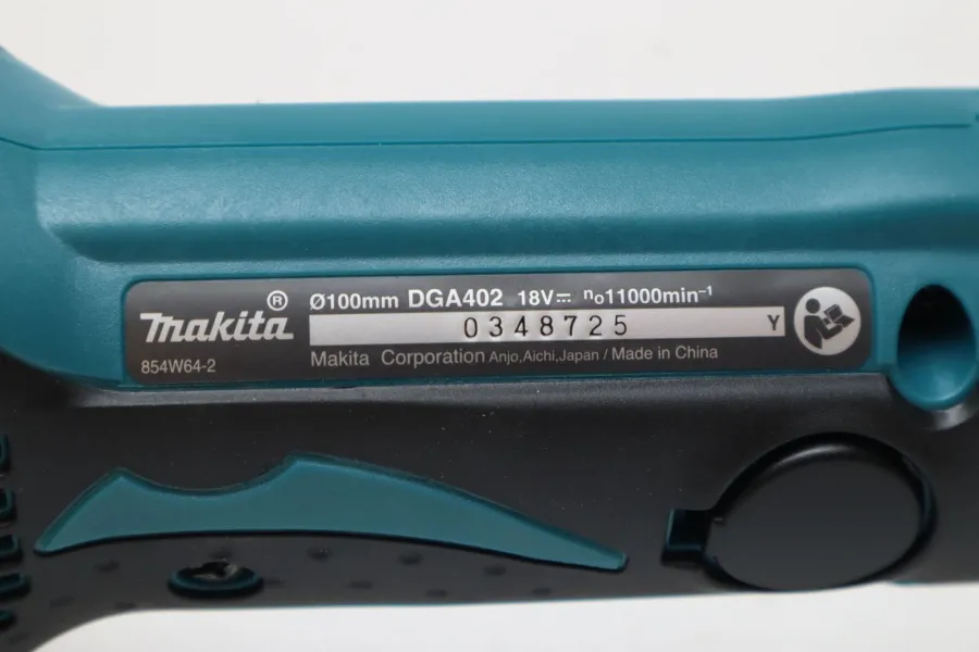 Máy mài góc makita dga402z dùng pin 18v - 4