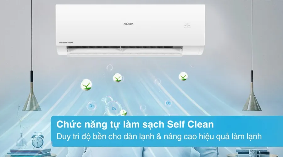 Máy lạnh aqua inverter 1 hp aqa-ruv10xaw2 - 6