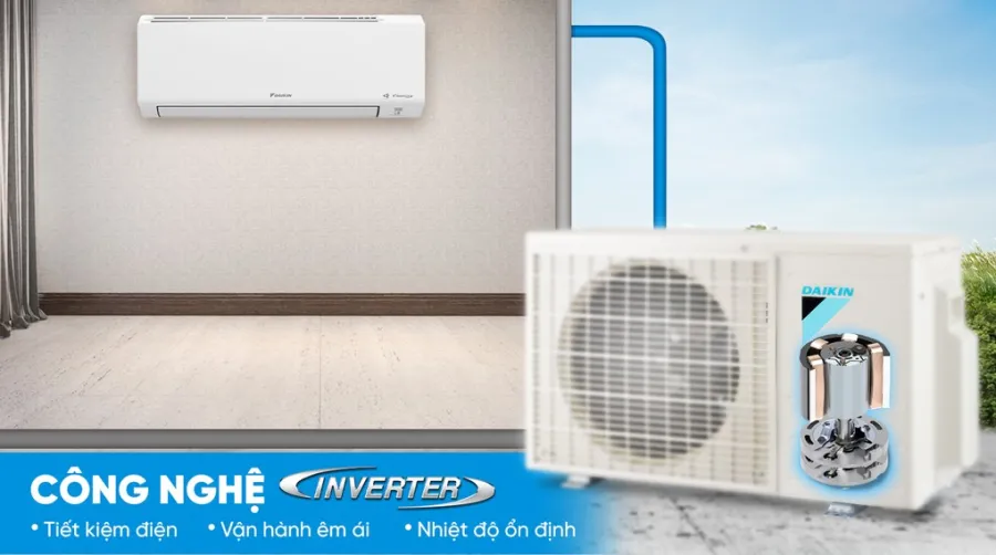 Máy lạnh daikin inverter 1 hp atkf25yvmv - 6