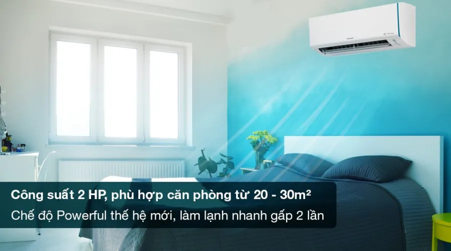 Máy lạnh daikin inverter 2 hp ftkf50yvmv - 2