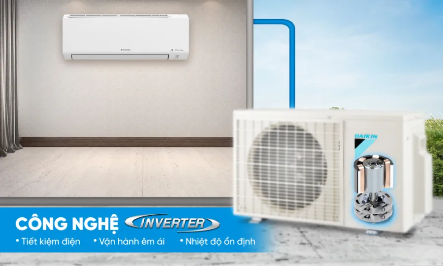 Máy lạnh daikin inverter 2 hp ftkf50yvmv - 4