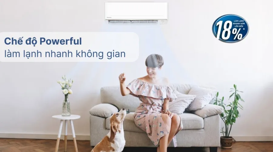 Máy lạnh panasonic inverter 1 hp cucs-pu9akh-8 - 2