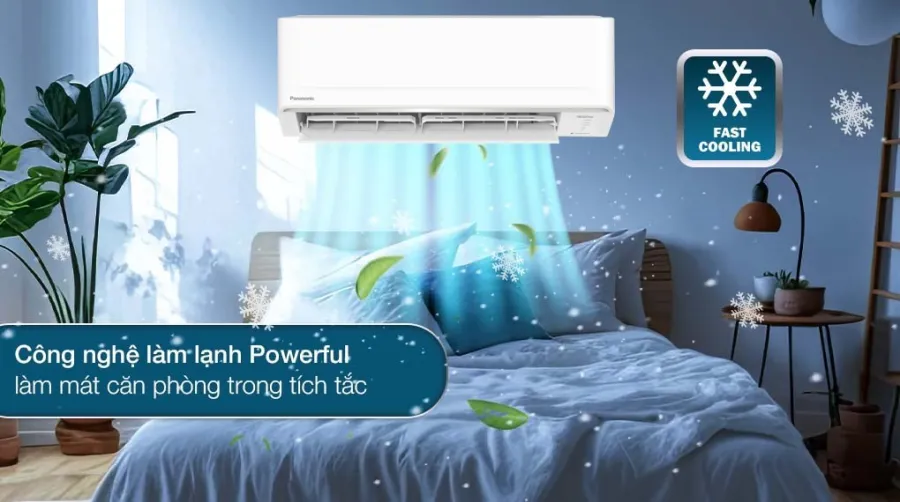 Máy lạnh panasonic inverter 15 hp cucs-pu12akh-8 - 2