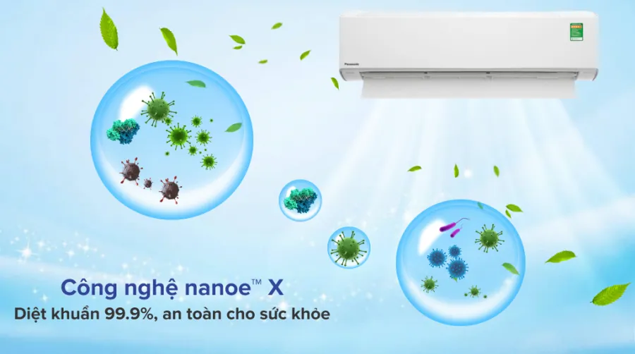 Máy lạnh panasonic inverter 2 hp cucs-xu18zkh-8 - 3