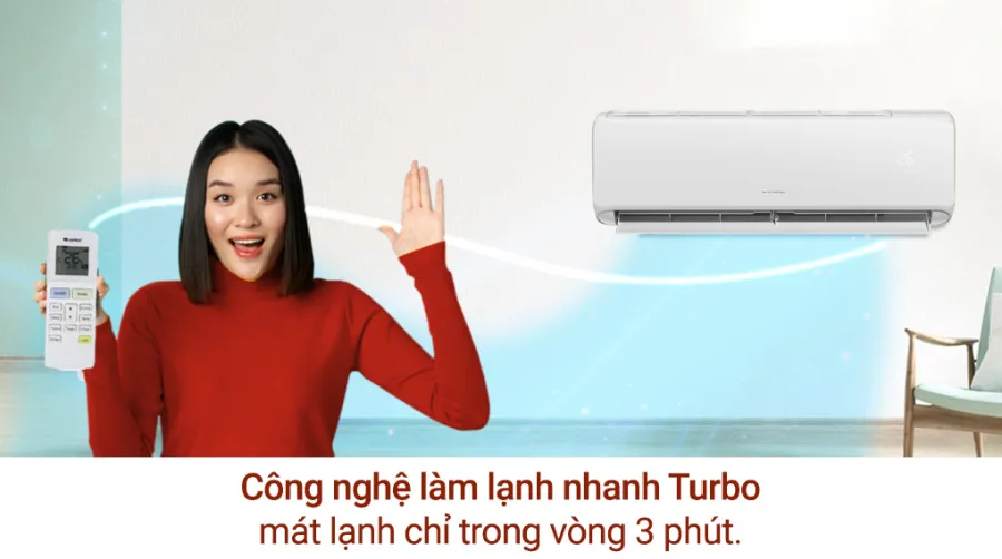 Máy lạnh 2 chiều gree inverter 2 hp charm18hi - 2