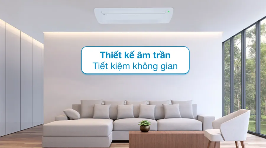 Máy lạnh âm trần 1 hướng lg inverter 15 hp ztnq12gula0 - 1