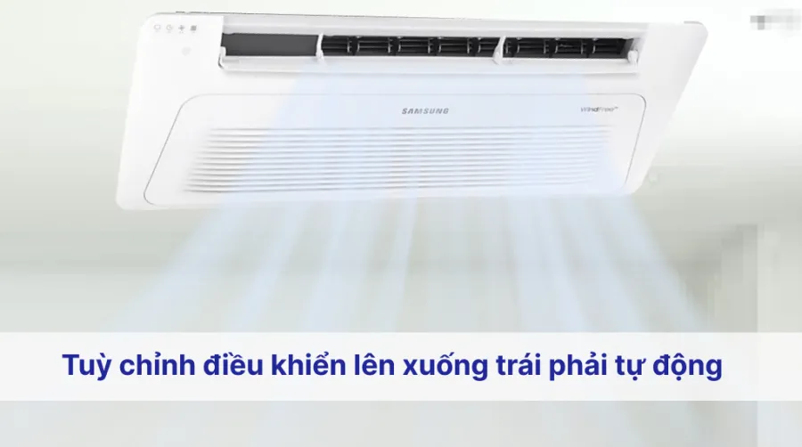 Máy lạnh âm trần 1 hướng samsung wind-free inverter 15 hp ac035tn1dkcea - 3