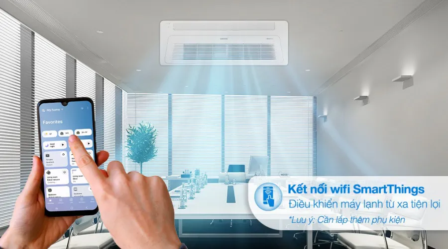 Máy lạnh âm trần 1 hướng samsung wind-free inverter 2 hp ac052tn1dkcea - 6