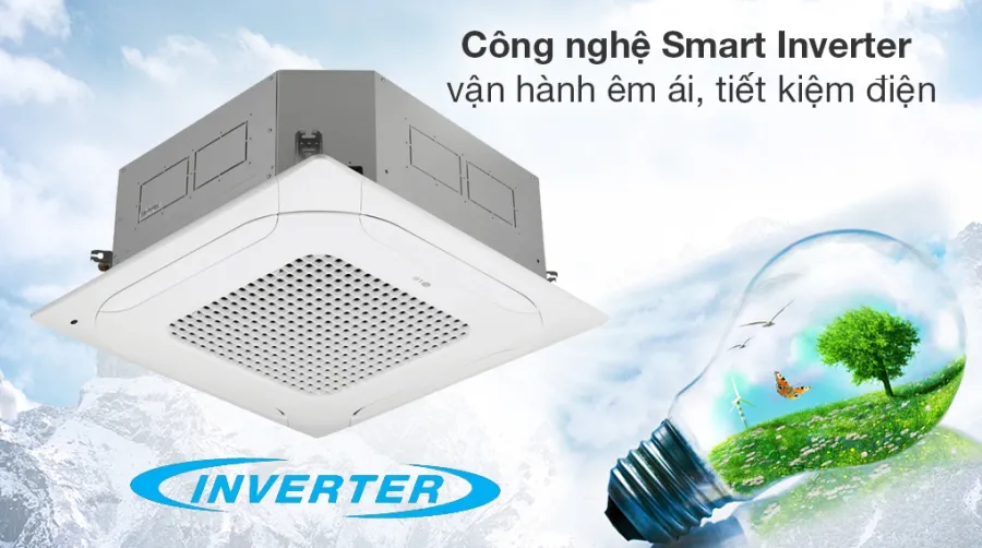 Máy lạnh âm trần lg inverter 3 hp ztnq30gnle0 - 4