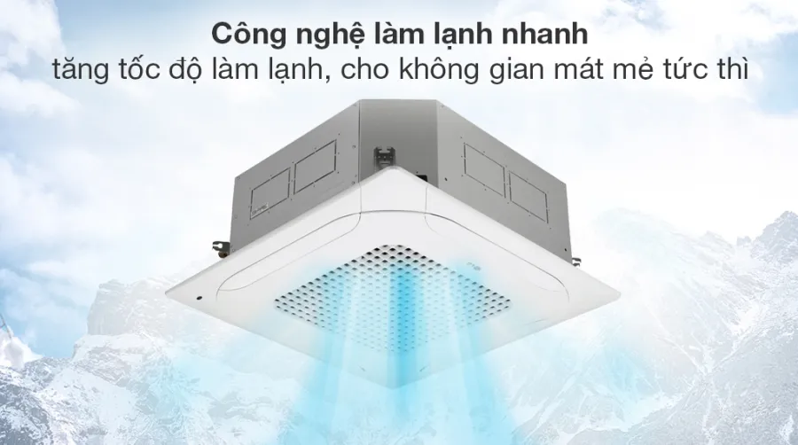 Máy lạnh âm trần lg inverter 4 hp ztnq36gnla0 - 2