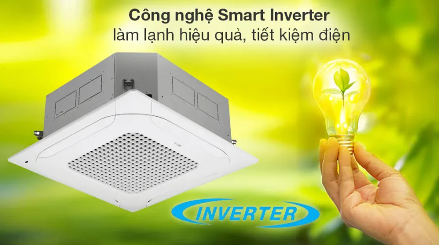 Máy lạnh âm trần lg inverter 4 hp ztnq36gnla0 - 4