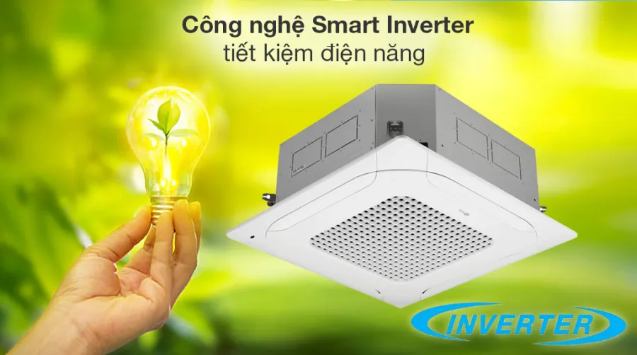 Máy lạnh âm trần lg inverter 4 hp ztnq36lnla0 3 pha - 4