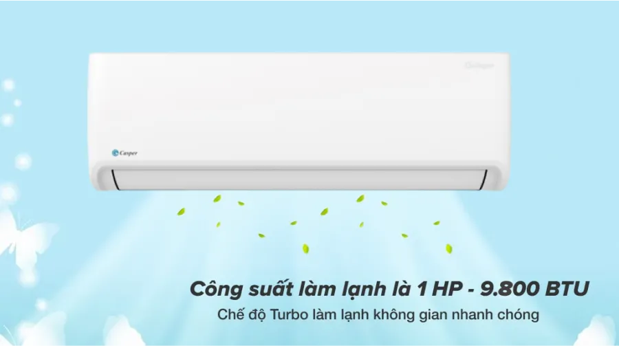 Máy lạnh casper hai chiều inverter 1 hp gh-09is33 - 2