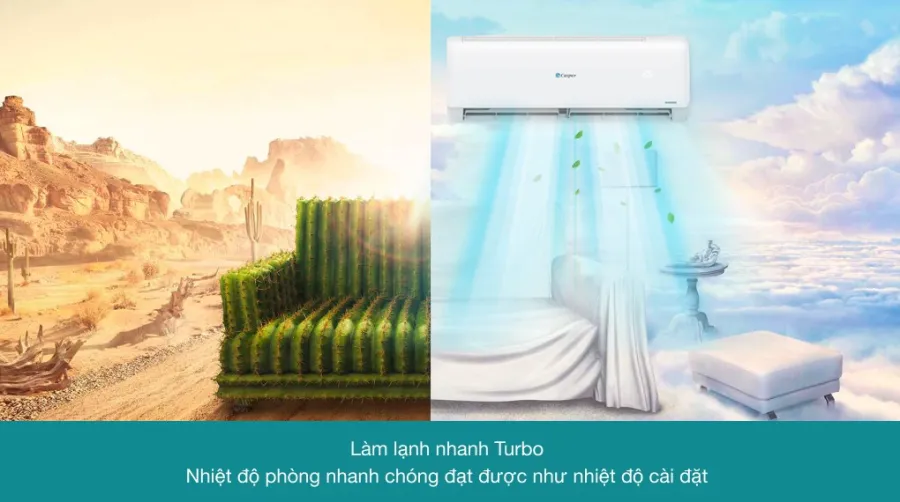 Máy lạnh casper inverter 1 hp tc-09is35 - 2