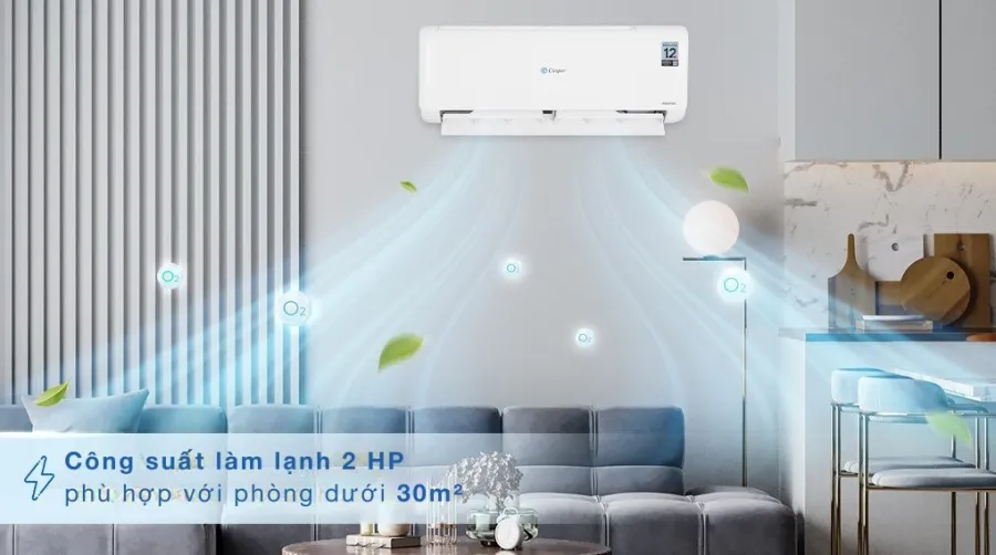 Máy lạnh casper inverter 2 hp tc-18is36 - 2