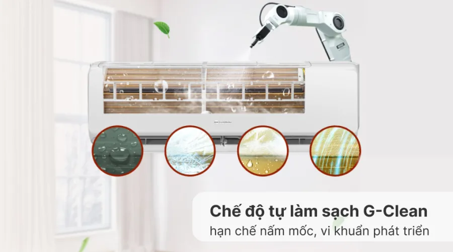 Máy lạnh gree inverter 1 hp charm9ci - 5