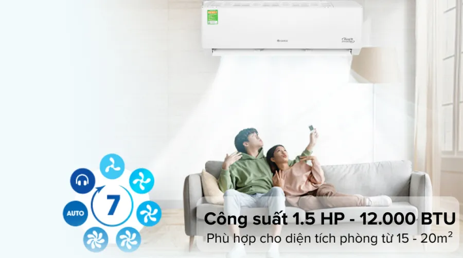 Máy lạnh gree inverter 15 hp gwc12pb-k3d0p4 - 7