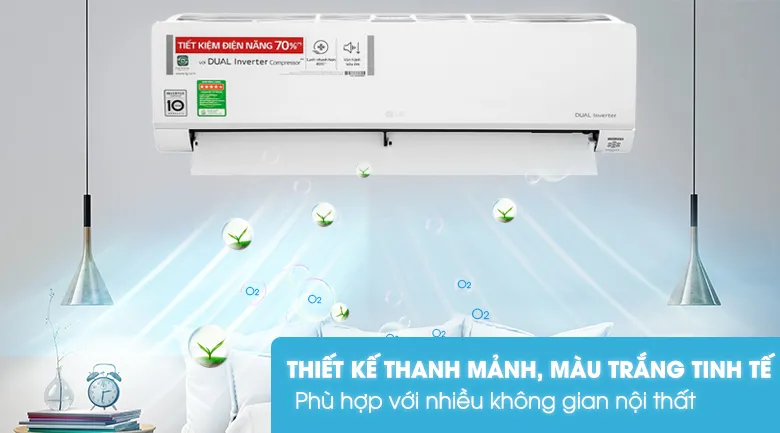 Máy lạnh lg inverter 1 hp v10api1 - 1