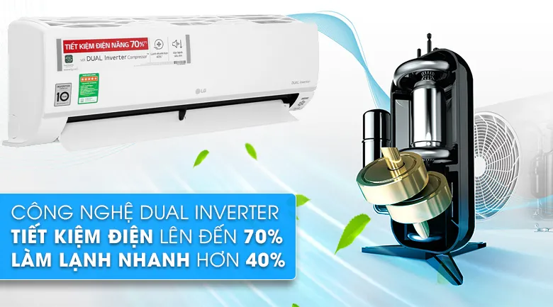 Máy lạnh lg inverter 15 hp v13api1 - 1