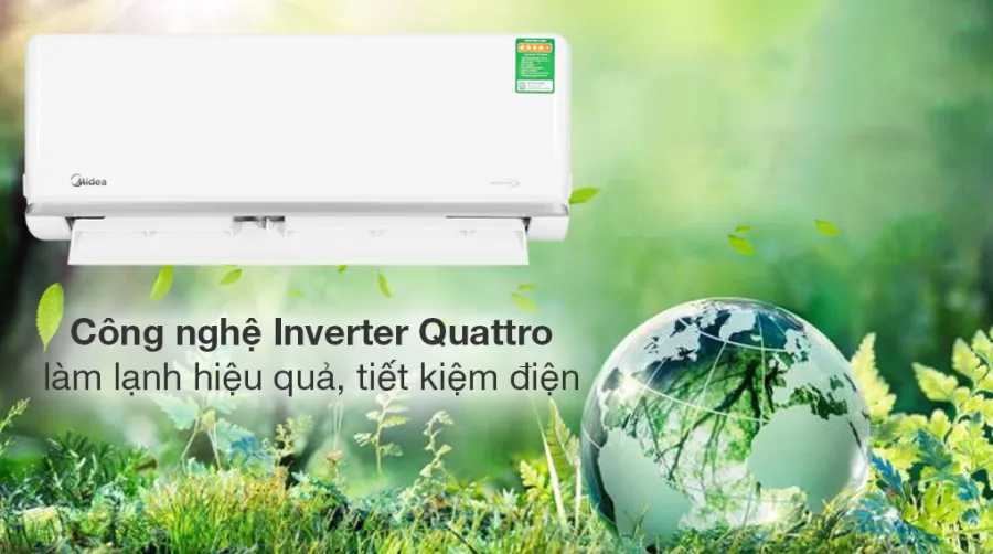 Máy lạnh midea inverter 1 hp msaga-10crdn8 - 4