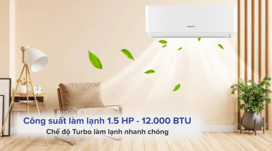 Máy lạnh nagakawa inverter 15 hp nis-c12r2t28 - 2