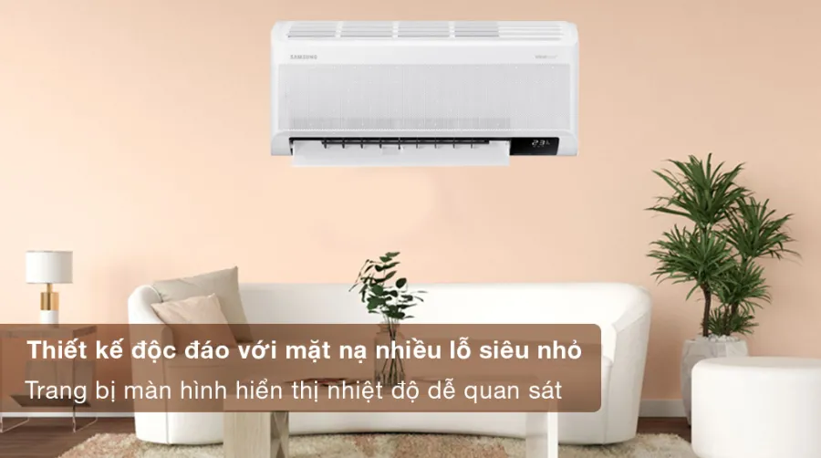 Máy lạnh samsung wind-free inverter 1 hp ar10cyfaawknsv - 1