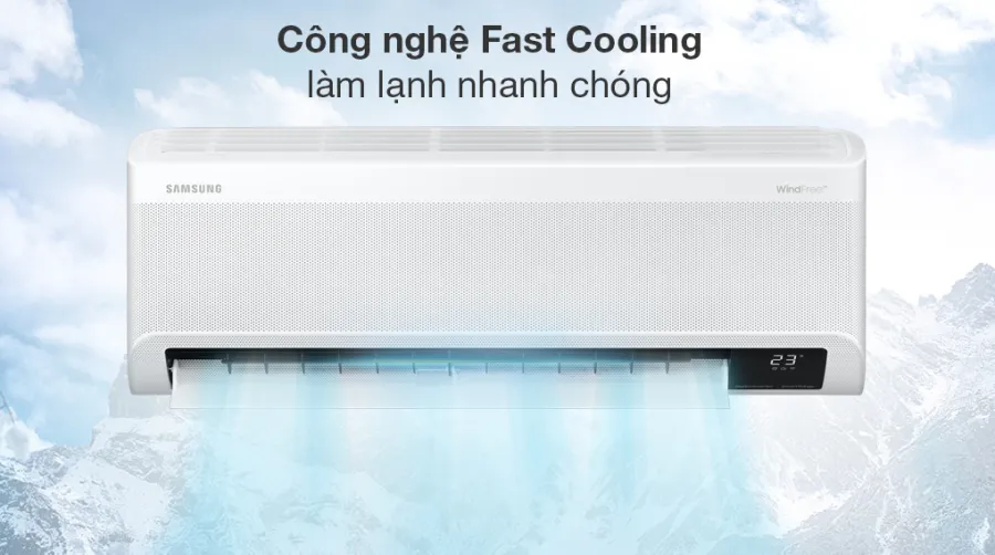 Máy lạnh samsung wind-free inverter 15 hp ar13cyfaawknsv - 2