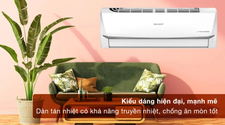 Máy lạnh sharp inverter 15 hp ah-x13zew - 1