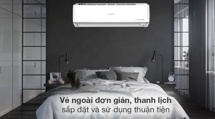 Máy lạnh sharp inverter 2 hp ah-x18zew - 1