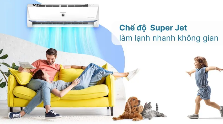 Máy lạnh sharp inverter 2 hp ah-xp18bsw - 2