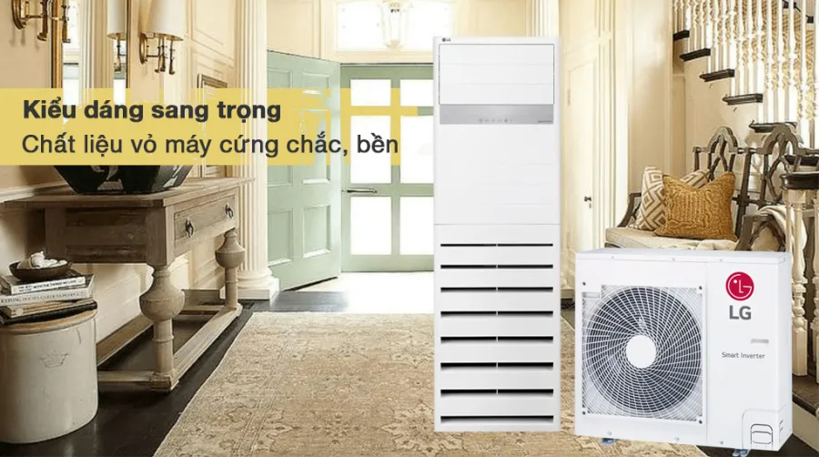 Máy lạnh tủ đứng lg inverter 3 hp zpnq30gr5e0 - 1