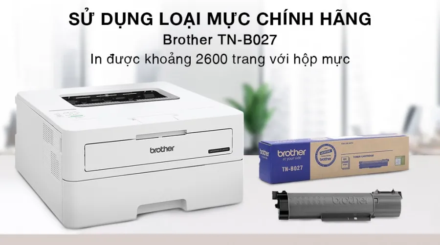 Máy in laser trắng đen đơn năng brother hl-b2100d - 5