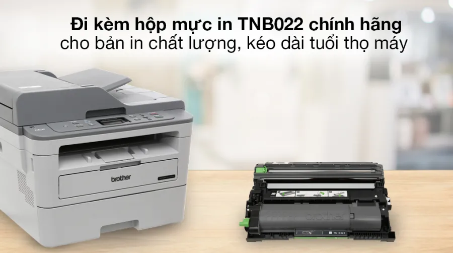 Máy in laser trắng đen đa năng brother dcp-b7535dw wifi - 4