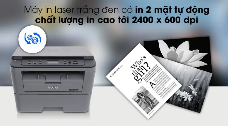 Máy in laser trắng đen đa năng brother dcp-l2520d - 4