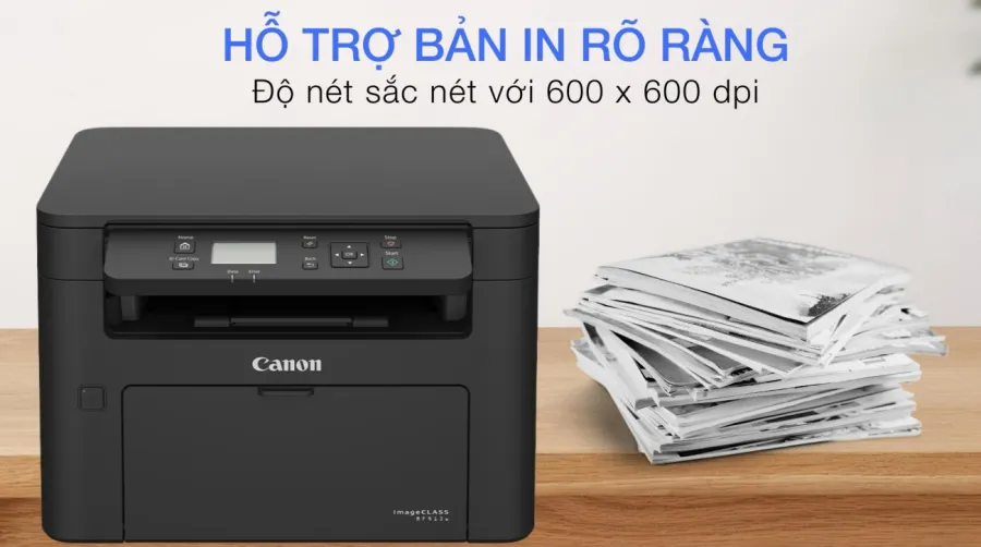 Máy in laser trắng đen đa năng canon mf913w wifi - 3