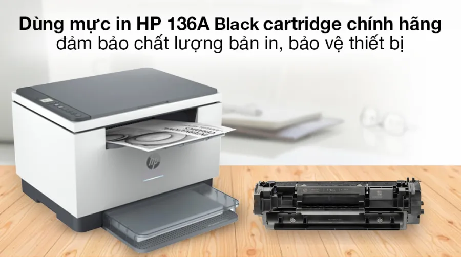 Máy in laser trắng đen đa năng hp laserjet mfp m236dw wifi 9yf95a - 6