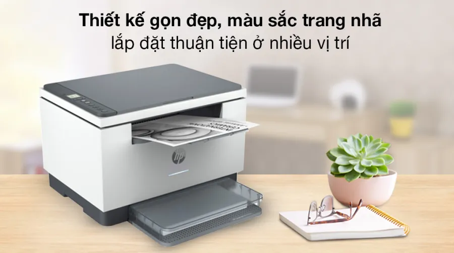 Máy in laser trắng đen đa năng hp laserjet mfp m236dw wifi 9yf95a - 1