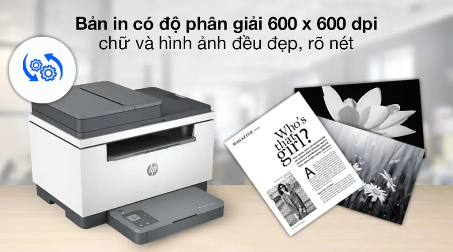 Máy in laser trắng đen đa năng hp laserjet mfp m236sdw wifi 9yg09a - 3